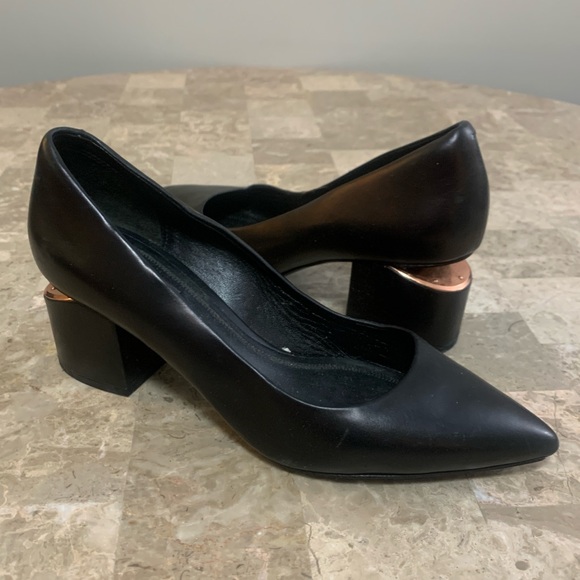 black and rose gold dress shoes Mens Abstract Black Gold Slip On Loafers Dress Shoes After Midnight 6828 S 9 main image 0